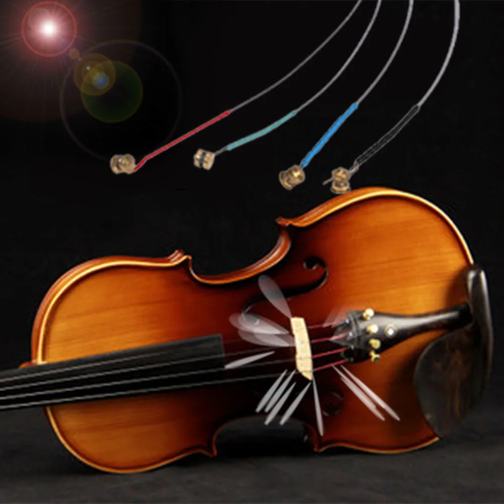 Full Set Violin String Professional Violin Fiddle String E-A-D-G Core Musical Instrument Parts Aluminum Violin Accessories