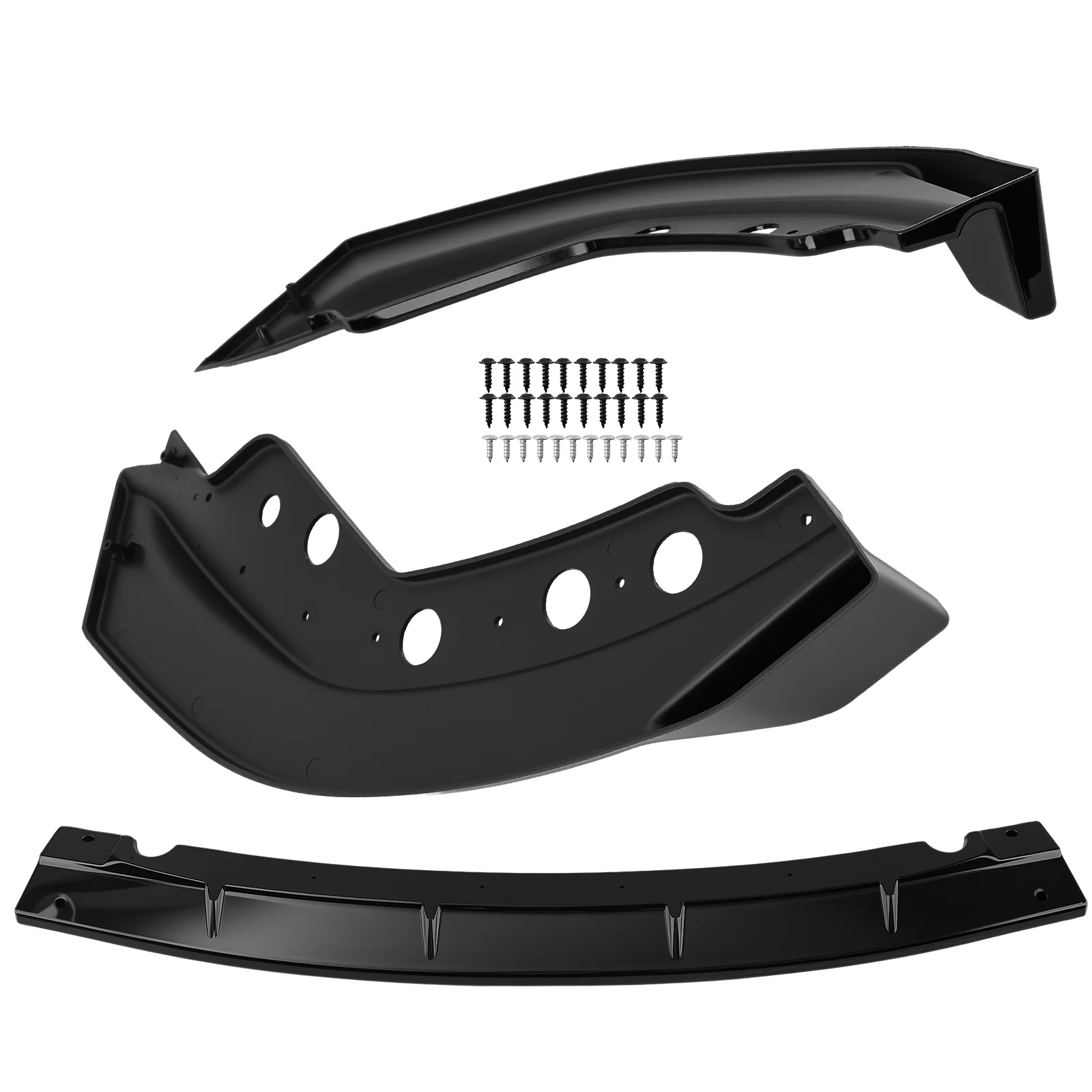 

Front Lip Kit Body Spoiler for BMW G20 G28 3 Series M Sport 2019-2022 Black