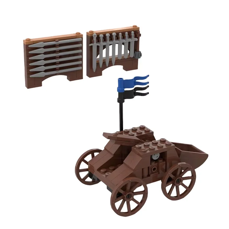 Medieval catapult frame series model - Small particle building block toy assembly set - Suitable for enthusiasts to create uniqu