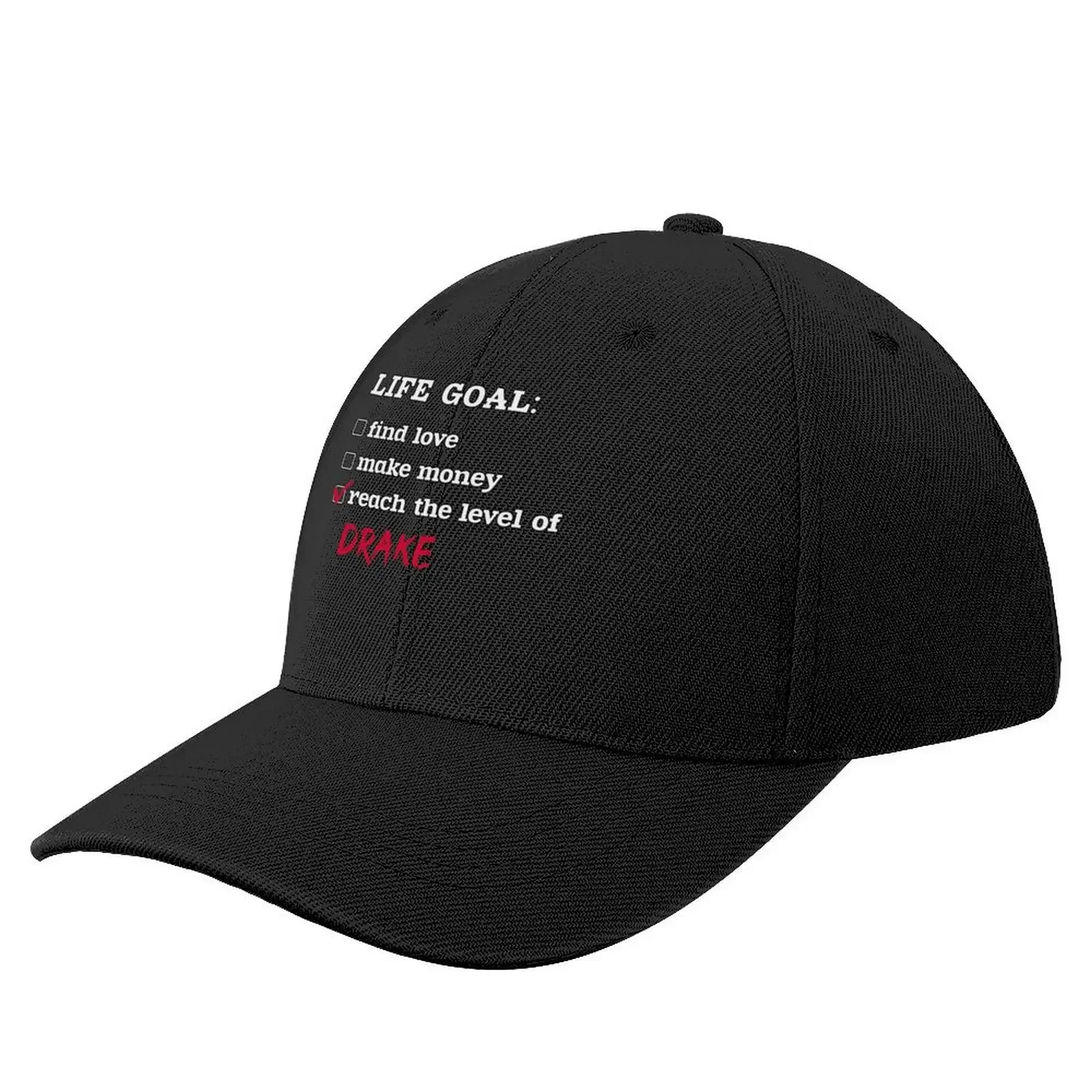 Life goal - Drake Baseball Cap Sunhat Designer Hat Men's Women's