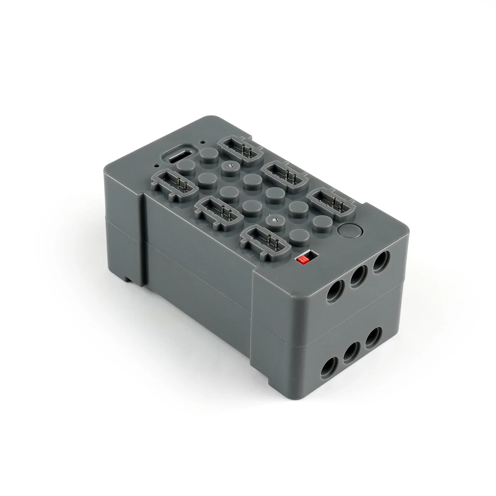 Kit de Control remoto recargable TF06 MOC, 6 salidas de potencia, compatible con programa de aplicación para bloques de construcción, funciones de energía, juguetes para niños, regalos