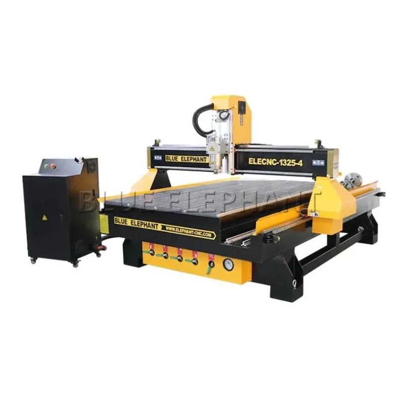 wood stair cnc router machine 1300*2500mm wood door making cnc router cutting machine