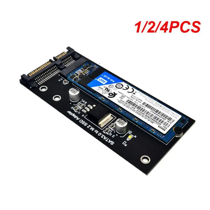 1/2/4PCS M.2 SATA Adapter M2 To SATA3 Adapter NGFF Adapter Card SSD Solid State Drive To 6G Interface Conversion Card