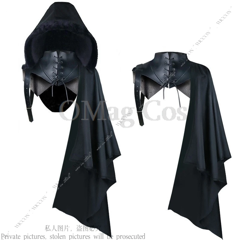 

Devil Costume Cape Vampire Cape Death Cape Halloween Costume With And Without Hats Performance Stage Costume Role Play Demon