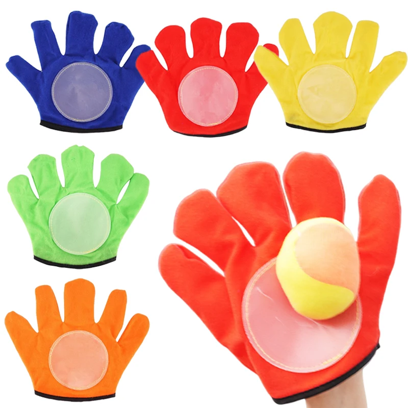 

﻿﻿Kids Sucker Sticky Ball Toy Catch Ball Game Set Throw And Catch Outdoor Sports Parent-Child Interactive Outdoor Toys TMZ