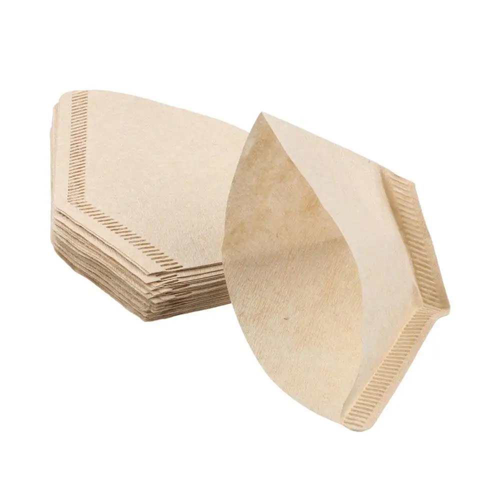 

Wooden Unbleached Eco-friendly Strainer Sheet Coffee Maker Accessories Hand Drip Paper Filter Bag Filter Paper Coffee Filter
