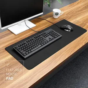 Kawaii gaming mouse pad, black mousepad, gamer carpet, mat computer, pc table, keyboard anime, playmat office, xxl, 900x400 6 Main Sales Table Carpet - №6