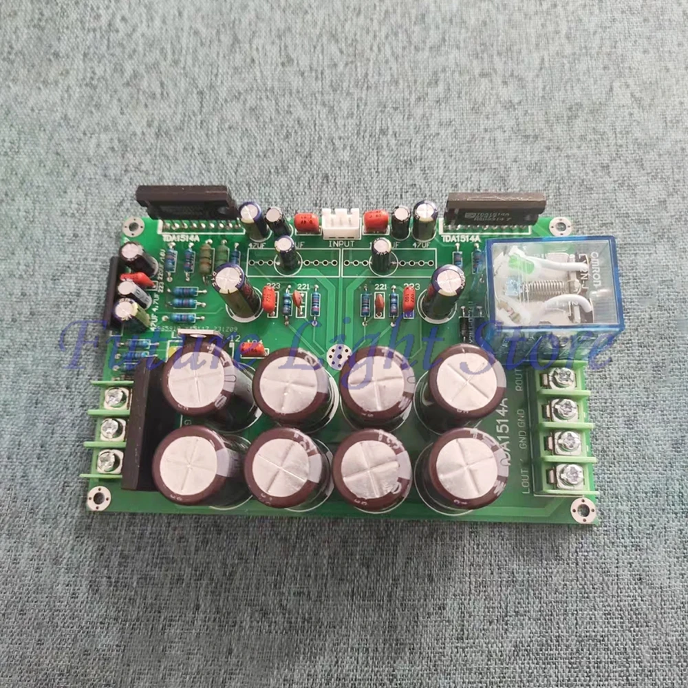Same Numbered Ladder Back 2-Channel Fever HiFi Amplifier Board 8.2×12.6cm For TDA1514A