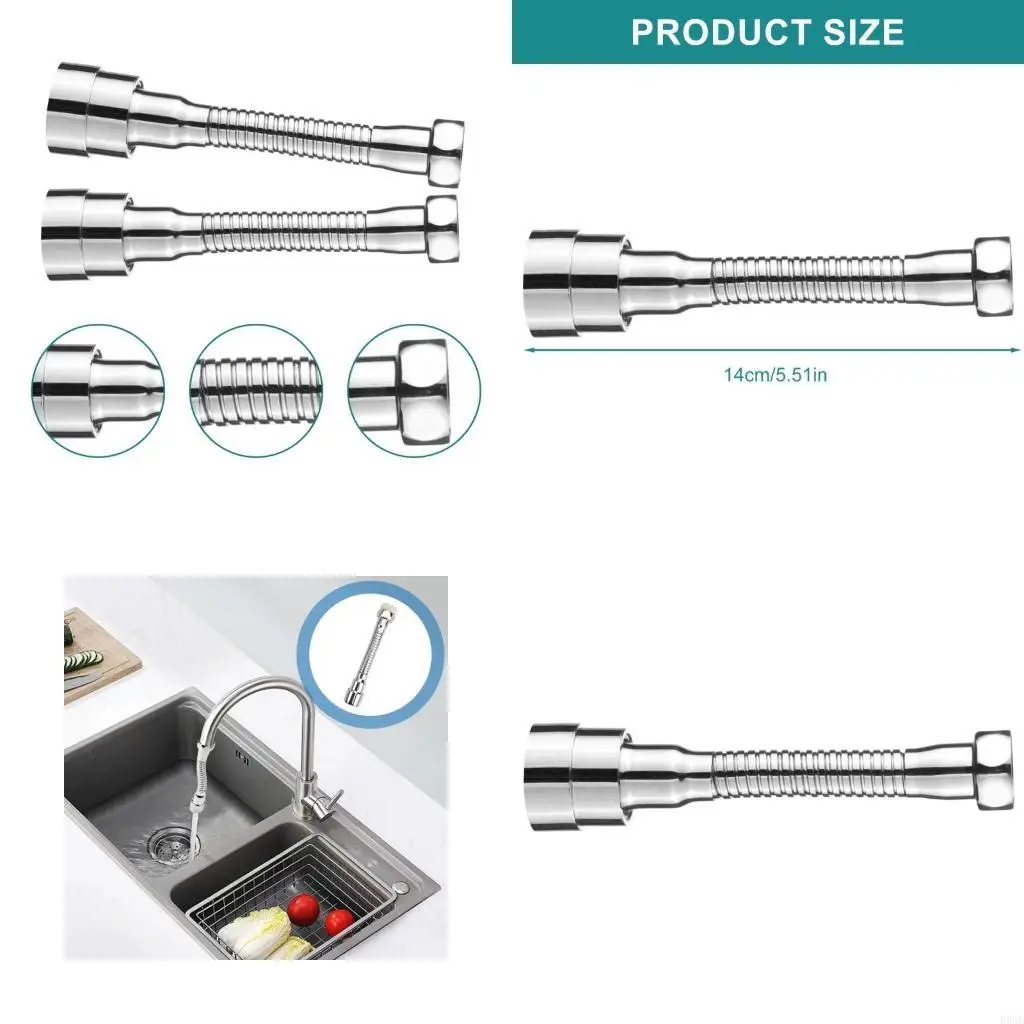 

Flexible Faucet Extension for Multiple Tap Sink Water Faucet Aerator Extension Water Faucet Aerator B95B