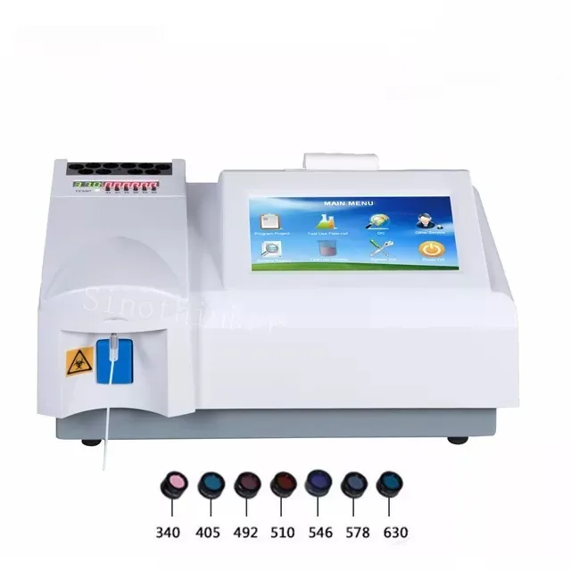 

7 inch touch screen Semi-auto biochemistry clinical chemistry analyzer for liver renal function test SK3002B1 of Sinothinker