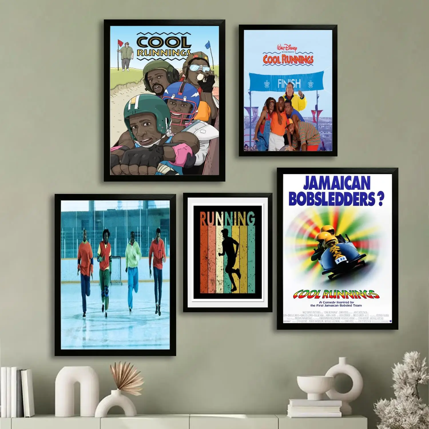 

Cool Runnings Canvas Art Poster and Wall Art, Picture Print, Modern Family Bedroom Decor, Posters,Decorative painting