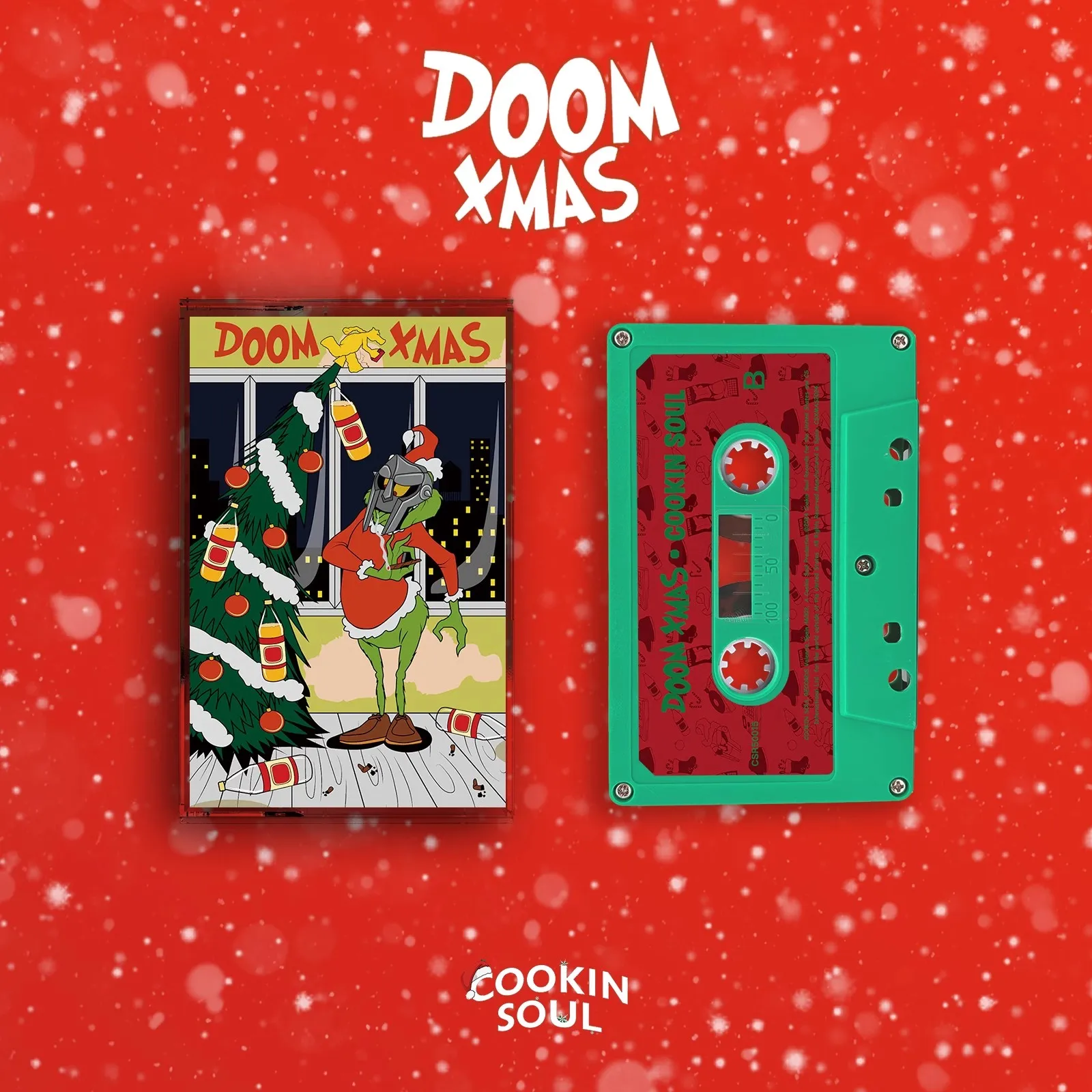 Hop hip MF DOOM Cookin Soul Music Tape DOOM XMAS Album Cassettes Cosplay Walkman Car Recorder Soundtracks Box Party Music Gifts