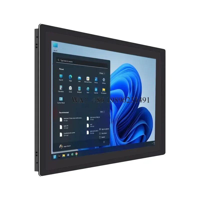 21.5 Inch IP65 Waterproof Dustproof KDS Touch POS Display System Windows/Android OS J4125 Quad-core Processor
