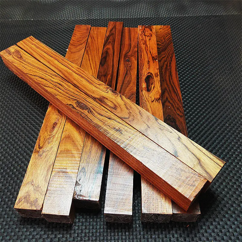 200mm 300mm 500mm Desert Ironwood DIY Handmade Wood Materials Carving Wood Panel Beads Handle Knife Wood Working Customized