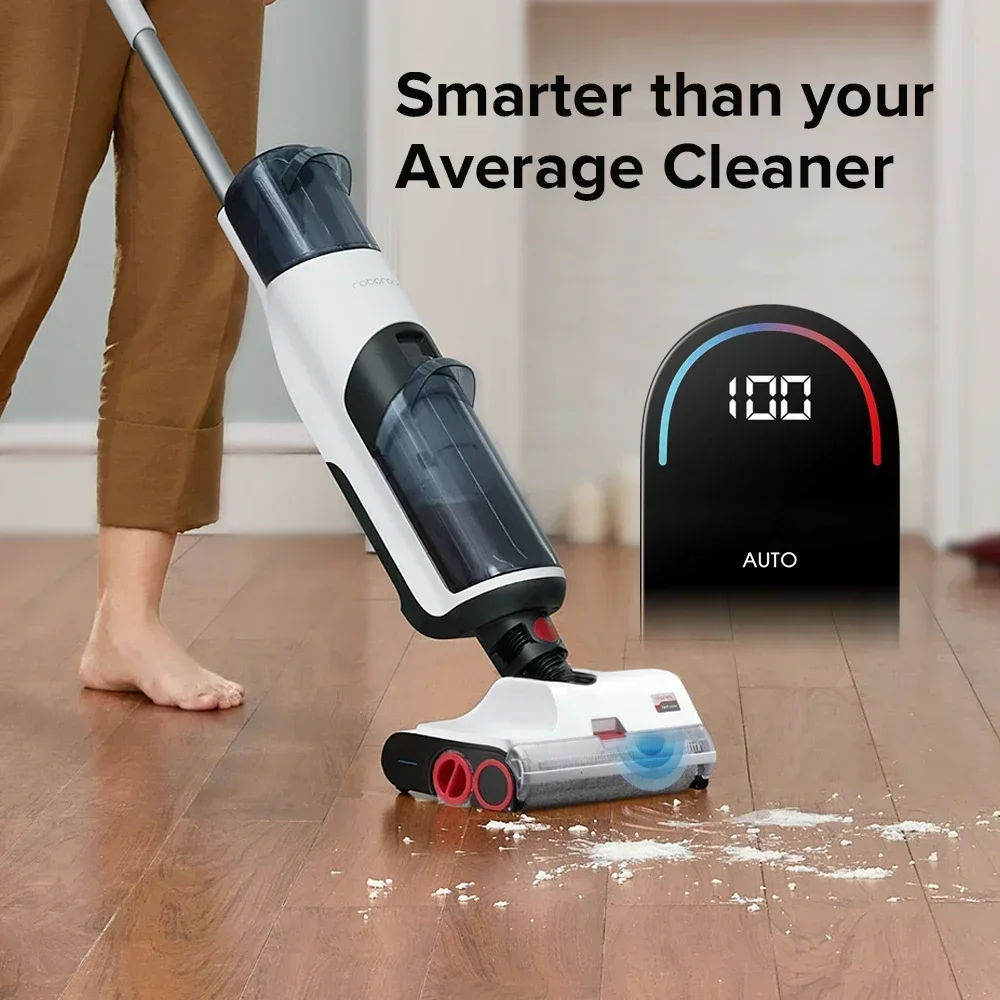 

Roborock Dyad Wireless Wet and Dry Smart Vacuum Cleaner 13000Pa for Home All-in-One Vacuum Cleaner Mop Self-Cleaning LED Display