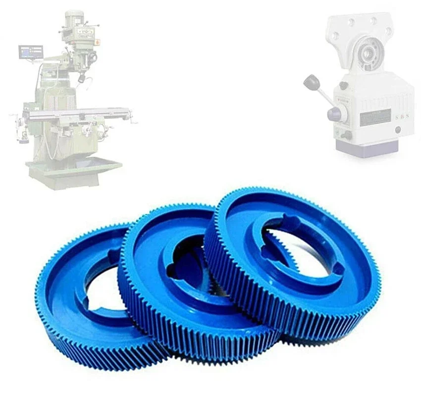 3pcs Milling Machine CNC Power Feed Parts Plastic Gear Import Servo All Model For Bridgeport