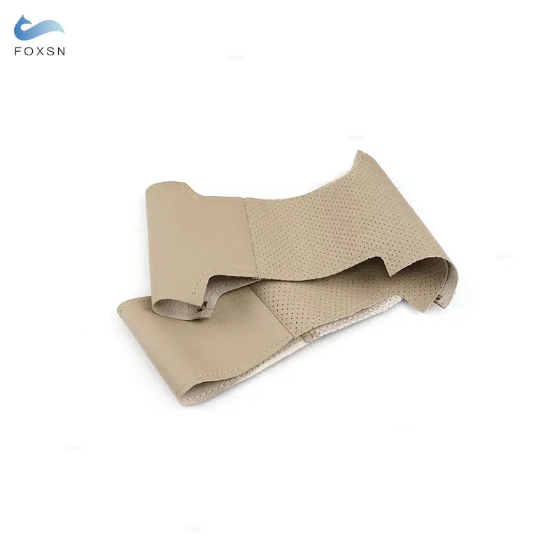 

Car Accessories Interior Steering Wheel Panel Microfiber Perforated Leather Protection Cover Trim For FIAT Viaggio 2017
