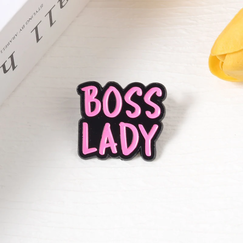 Start With Bismillah Enamel Pins Custom Quotes Boss Lady Come On Let's Wander Brooches Lapel Badge Jewelry Gifts for Friends ﻿
