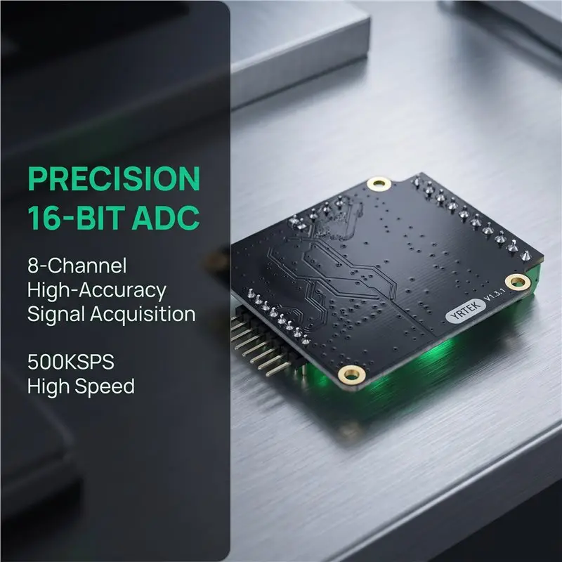 [NEWA76K!】 1 Pcs ADS8688 Module, 8-Channel 500KSPS 16-Bit Analog-To-Digital Conversion Module, Single And Bipolar Voltage