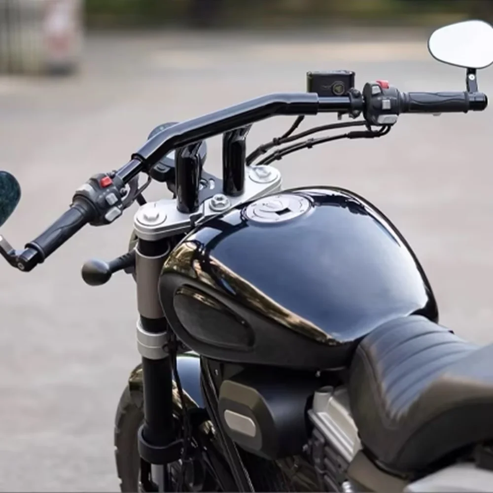 For Chinchilla 300, modified with 38mm thicker handlebars, thicker and more robust, flat handlebars, comfortable T-shaped handle