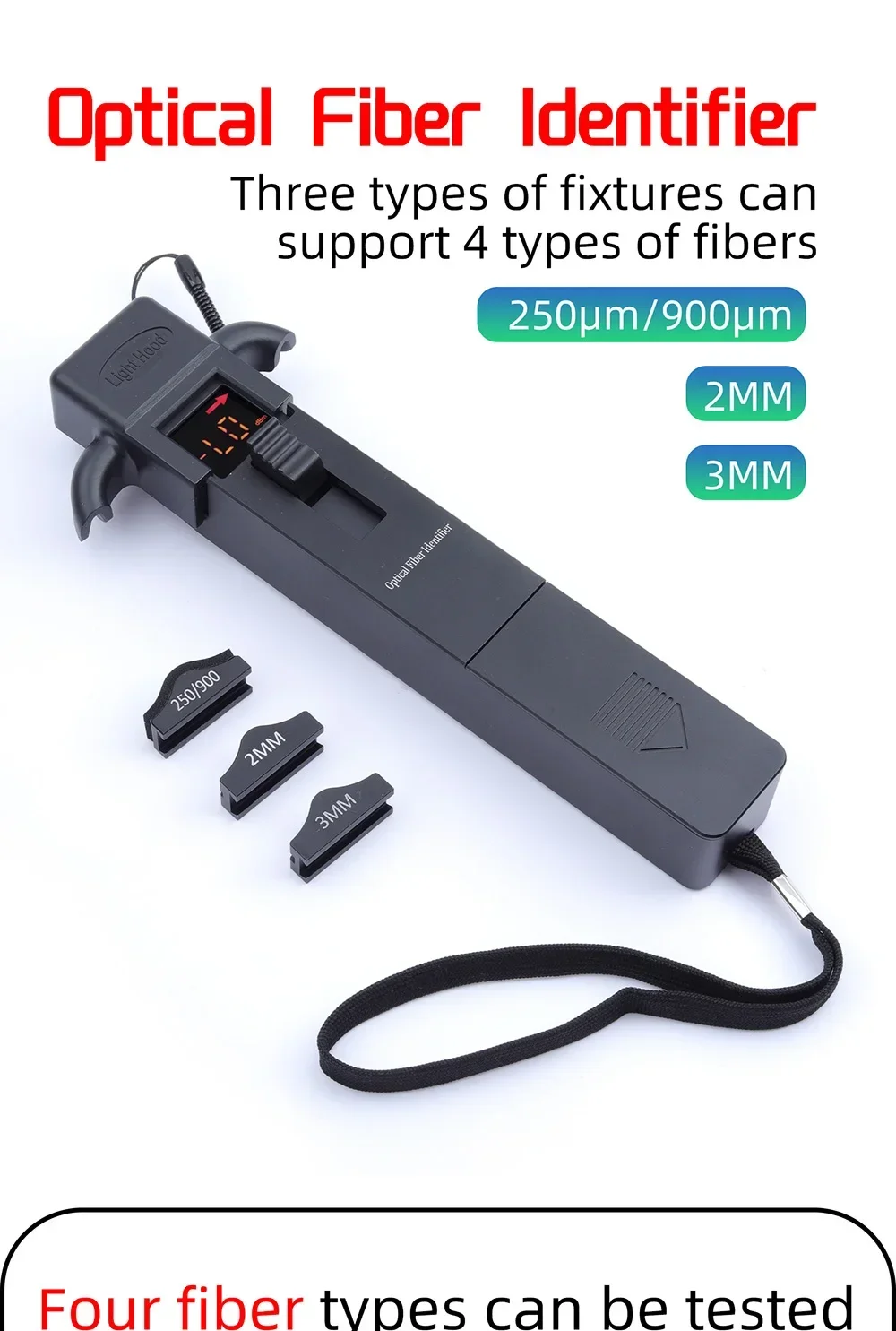 KFI-35 Optical Fiber Identifier Optical Cable Fiber Orientation Identification Power Detector Signal Direction Tester