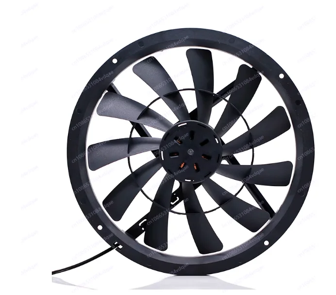 Ventola di raffreddamento 12V con grande volume d'aria da 25 cm, ventilazione per animali e piante 25030