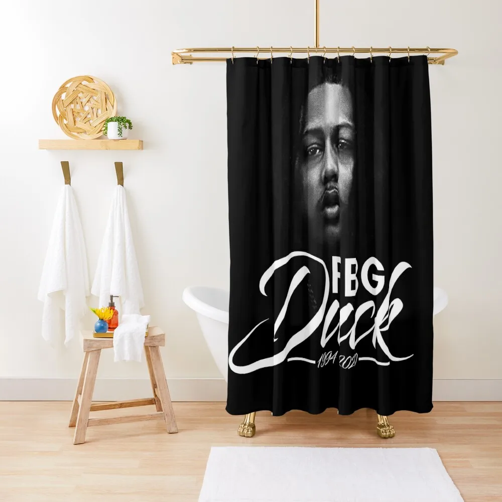 

RIP FBG Duck Shower Curtain Waterproof Shower And Anti-Mold Bathroom Shower Set Window Elegant Bathroom Curtain