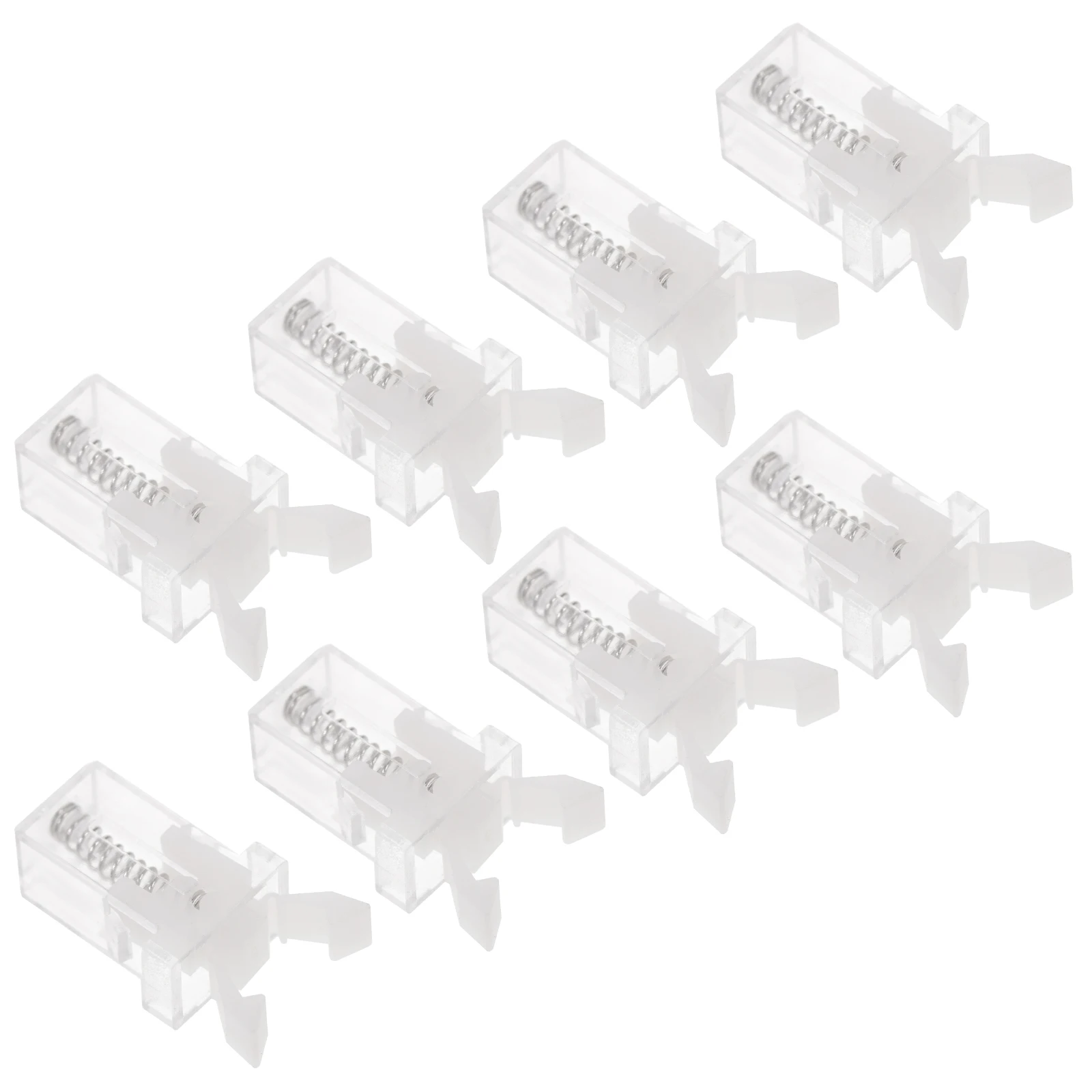 

10pcs Trash Can Switch Replacement Universal Press Lock Design Plastic Buckle Button Garbage Bin Lid Latch Easy Install