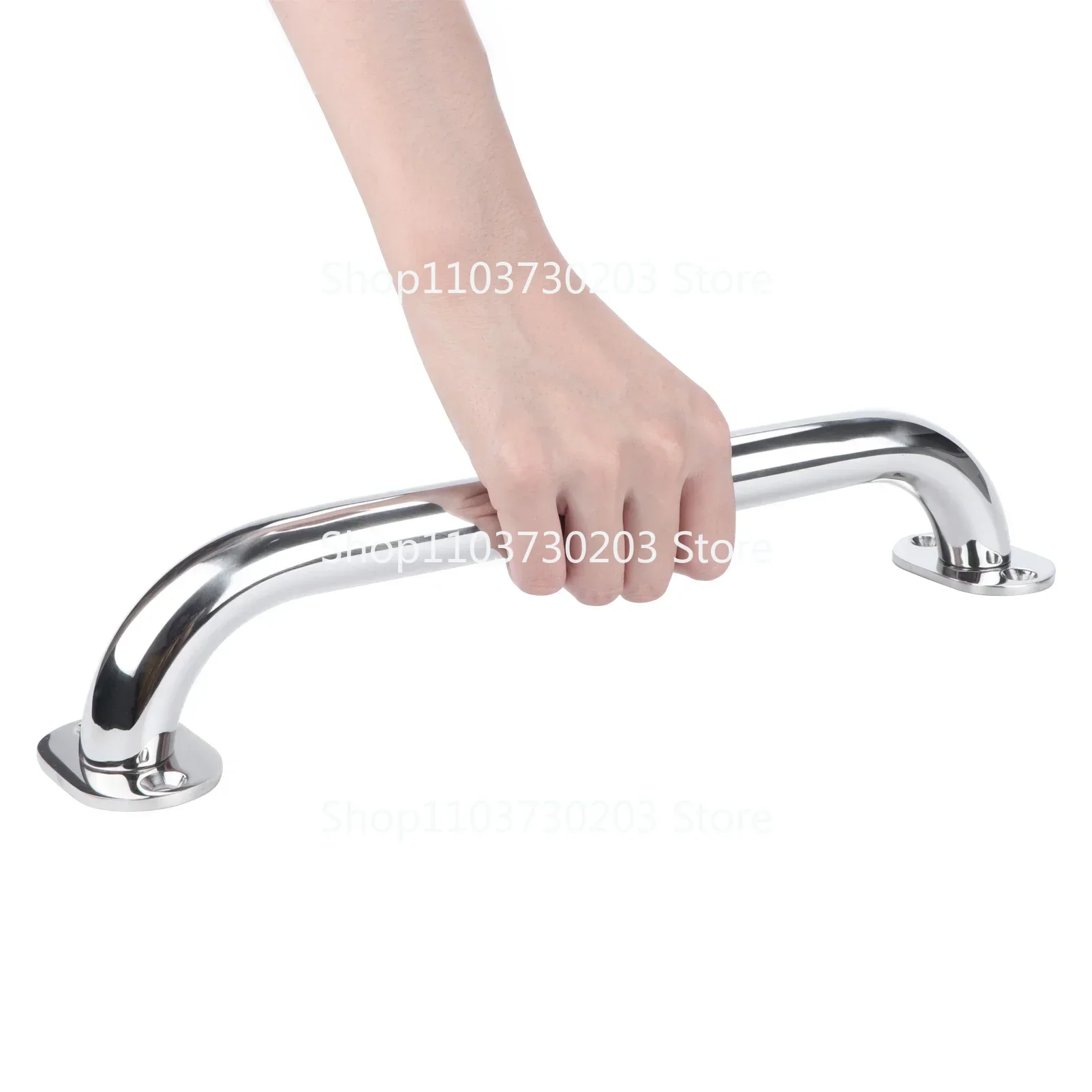 high-quality Stainless Steel 8“ 12“ 16” Grab Handle Handrail Polished Boat / RV / Bath Boat Accessories Marine