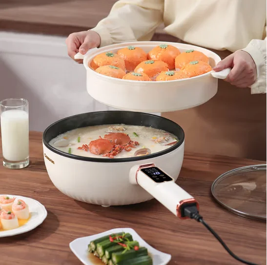 Changhong Electric Frying Pot, Electric Cooking Pot, Electric Hot Pot, Multi functional Electric Pot, Multi purpose Pot