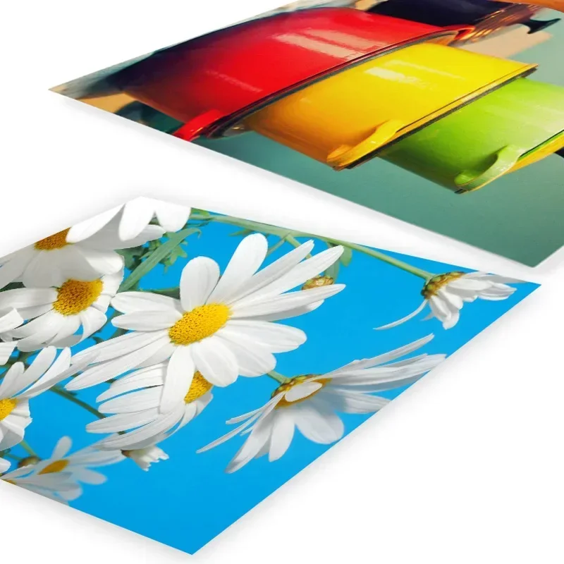 100 Sheets/package 3R 4R A3 A4 High Gloss Photo Paper for Inkjet Printer Photo Studio Photographer Image Printing Glossy Paper