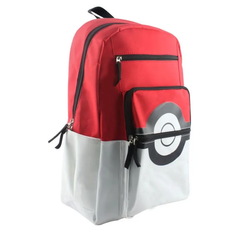 Pokemon Pokemon Ball Backpack Fashion Versatile Good-looking Waterproof Large Capacity Peripheral Pokemon Student Backpack