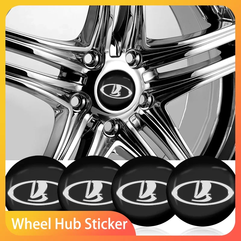 

4pcs 56mm Car Wheel Center Hub Cap Stickers Styling For Lada Samara Largus Priora Xray Cross Granta Vesta Niva Kalina
