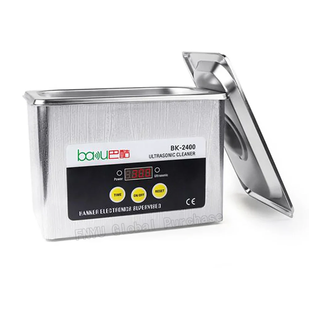 BK-2400 700ML digitale ad ultrasuoni cleane AC110/220 Per Uso Domestico PCB occhiali cinghia della vigilanza dei monili strumenti di Pulizia del pulitore ad ultrasuoni