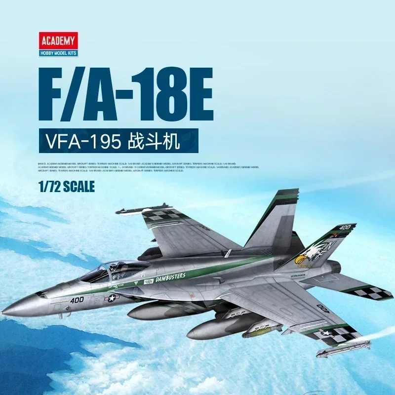 

1/72 модельcademy 12565 US F/A-18E VFA-195 в сборе истребителя, весы, игрушки «сделай сам», комплект модели