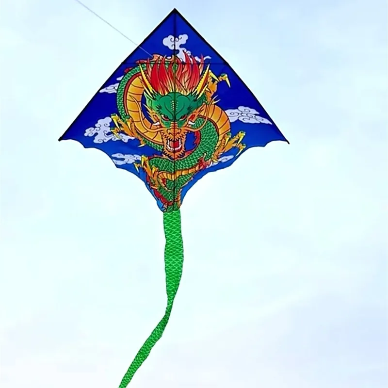 free shipping dragon kite flying toys for children outdoor fun sports juguetes inflables esportes de brinquedo stunt kite games