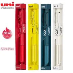 Japan UNI JETSTREAM EDGE Superfine Ballpoint Pen SXN-1003 Low Center of Gravity Signature Gel Pen Metal Medium Cute Stationery