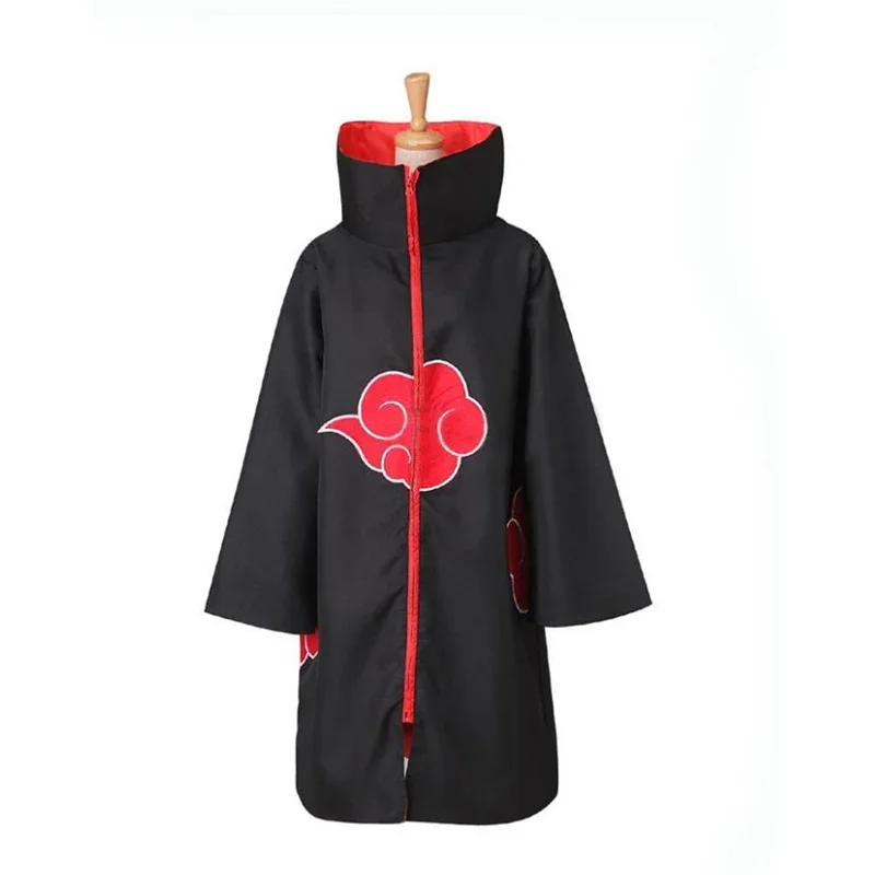 Anime Naruto Akatsuki Cloak Cosplay Costume Uchiha Itachi Ring Headband  Men Gifts  Sasuke Cloak Robe Cape Halloween Carnival