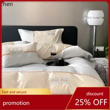 

ZML long-staple cotton four-piece set, all-cotton satin bed sheet and duvet cover