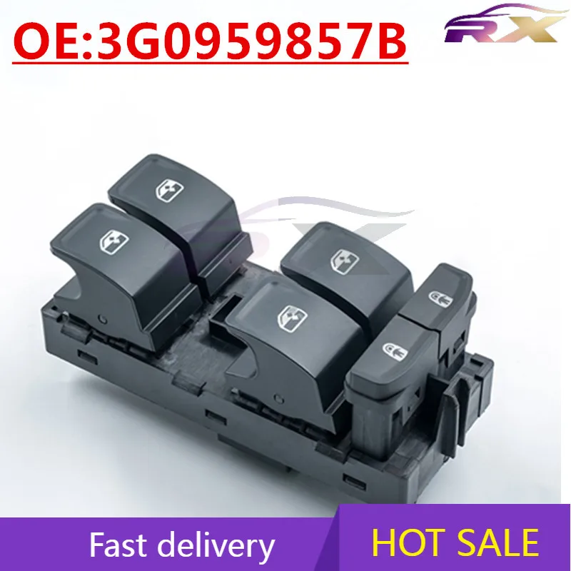 

OEM:3G0959857B Suitable for Volkswagen Skoda Touareg glass lifter switch window controller