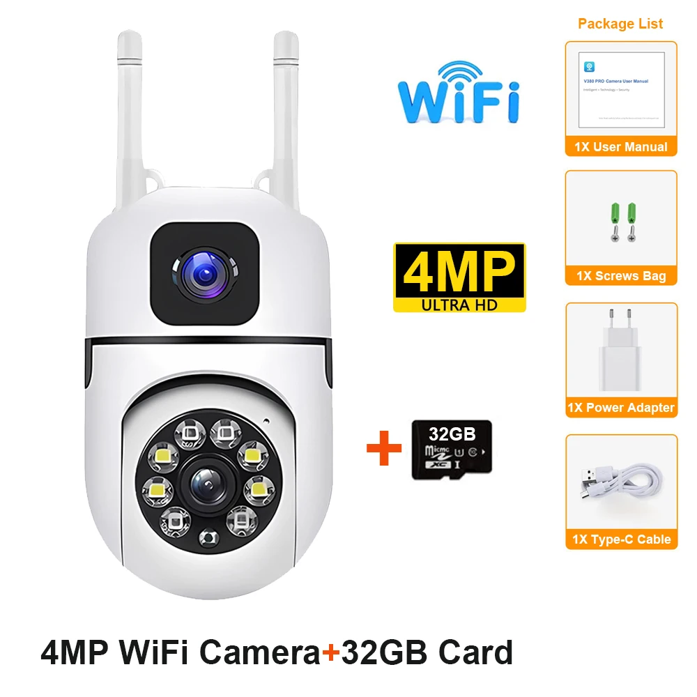 wifi camera add 32G