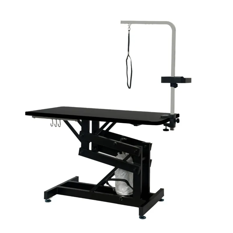 Pet Cleaning Hydraulic Lifting Pet Grooming Stand Rope Cross-border cat Dog Grooming Table Pet Grooming Kit view 2