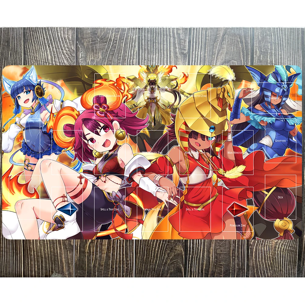 

Yu-Gi-Oh The Mikanko Mat Card Pad Playmat YGO KMC TCG YuGiOh Mat-490