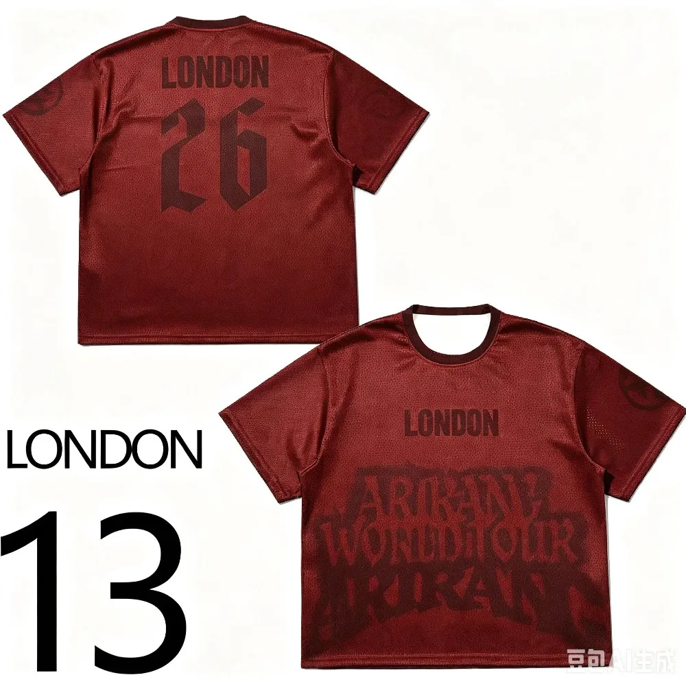 2026 New Arirang Tour City 3D Print T-shirt Summer Fashion Casual Breathable Mesh Short Sleeve Tops Family Matching Outfits - view 6