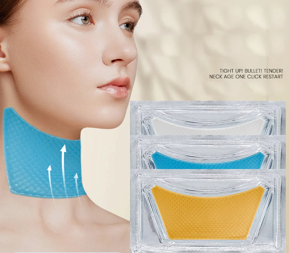 

Коллагеновая маска для шеи, частная марка, освещающая, гладкую, укрепляет и уменьшает морщины, увлажняет, осветляет макияж с индивидуальным логотипом