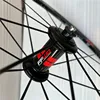초경량 자전거 바퀴 700c 깊이 30/40/50mm 깊이 19mm 폭 알루미늄 합금 자전거 바퀴 세트 림 브레이크 휠셋 4