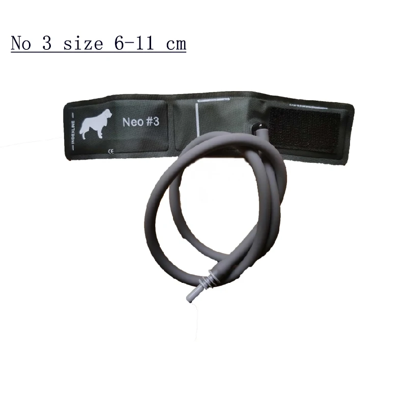 Vet Use Cuff Animals Cuff CONTEC08A Veterinary Blood Pressure Monitor Cuff 5 types Mouse/Cat/Dog/Horse/Elephant With Connector