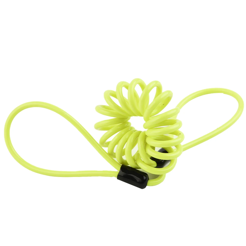 1.2m Disc Lock Reminder Minder for Bike Spring Cable Lock Anti-Theft Protection Alarm Locks For Motorcycle Scooter