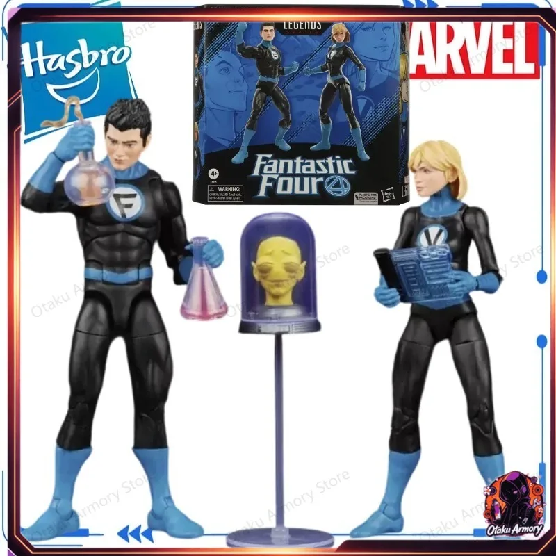 (In Stock) Hasbro Marvel Legends Franklin & Valeria Richards 2-Pack 6 Inch Collectible Action Figure Gift for Collectors