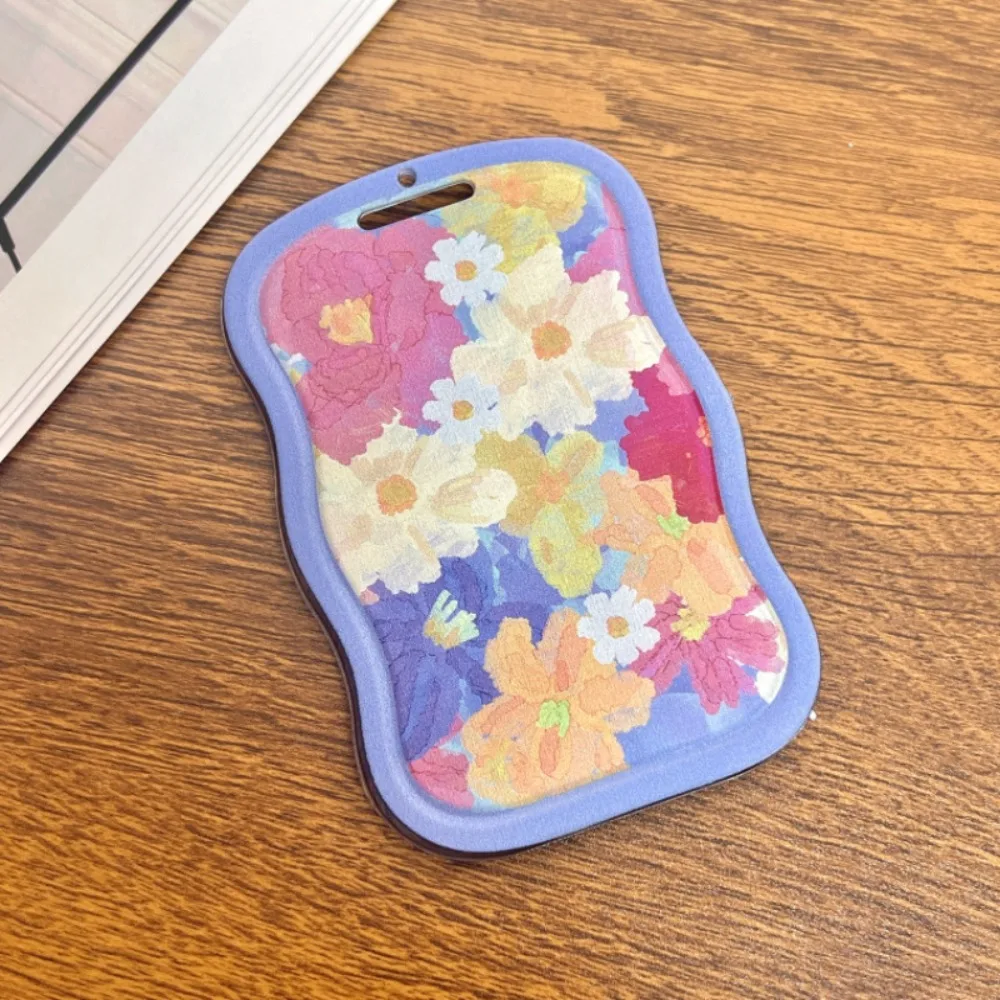 New Keychain Bus Card Case Transparent Photo Sleeves Photocard Holder Card Protector Transparent Card Holder Bus Card Storage